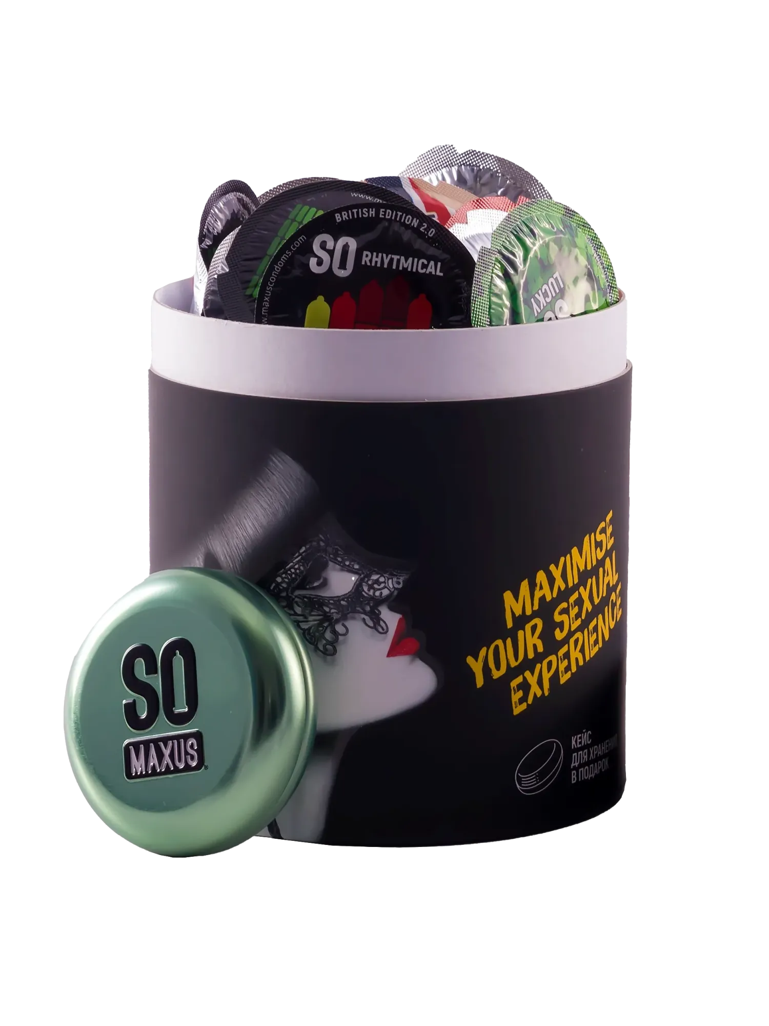 Презервативы MAXUS Special So Much Sex, чёрный, 100 шт в 