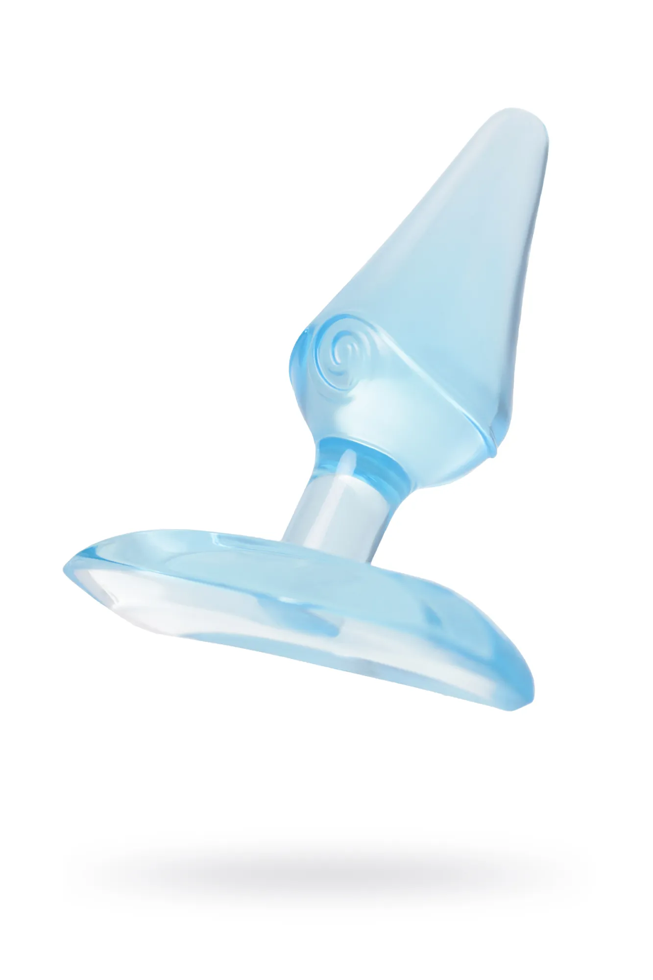 Анальная втулка TOYFA, ABS пластик, голубая, 6,5 см, Ø 2,5 см