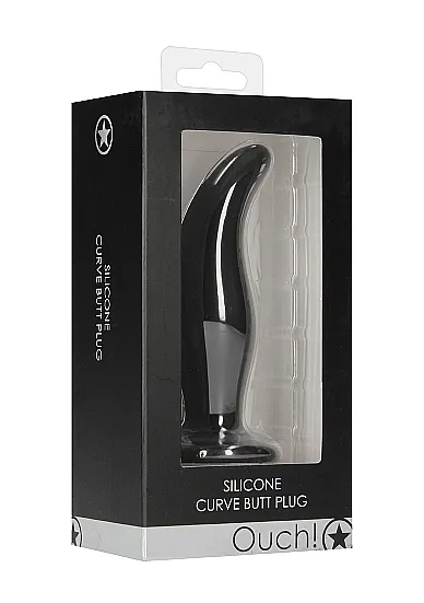 Анальная пробка Curve Butt Plug