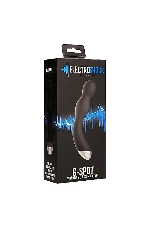 вибромассажер для точки g с электростимуляцией e-stim g/p-spot vibrator в 