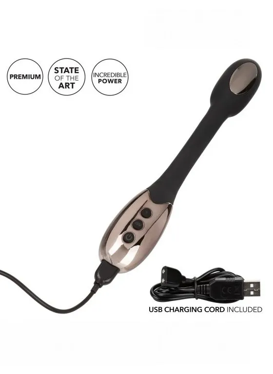 гибкий вибромассажер с электростимуляцией electro-charge в 