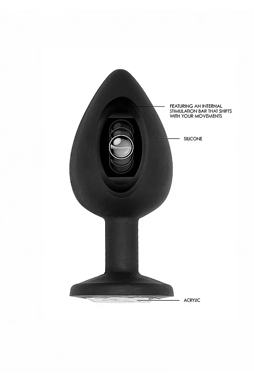 анальная пробка n0. 91 - self penetrating butt plug в 