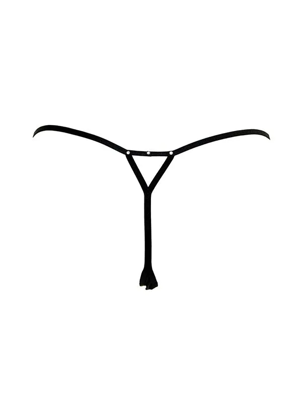 Эротическое стринги со стразами saba в 
