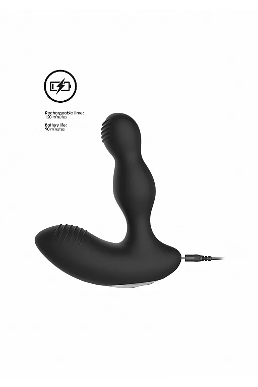 массажер простаты с электростимуляцией и пультом управления prostate massager shots electroshock в 