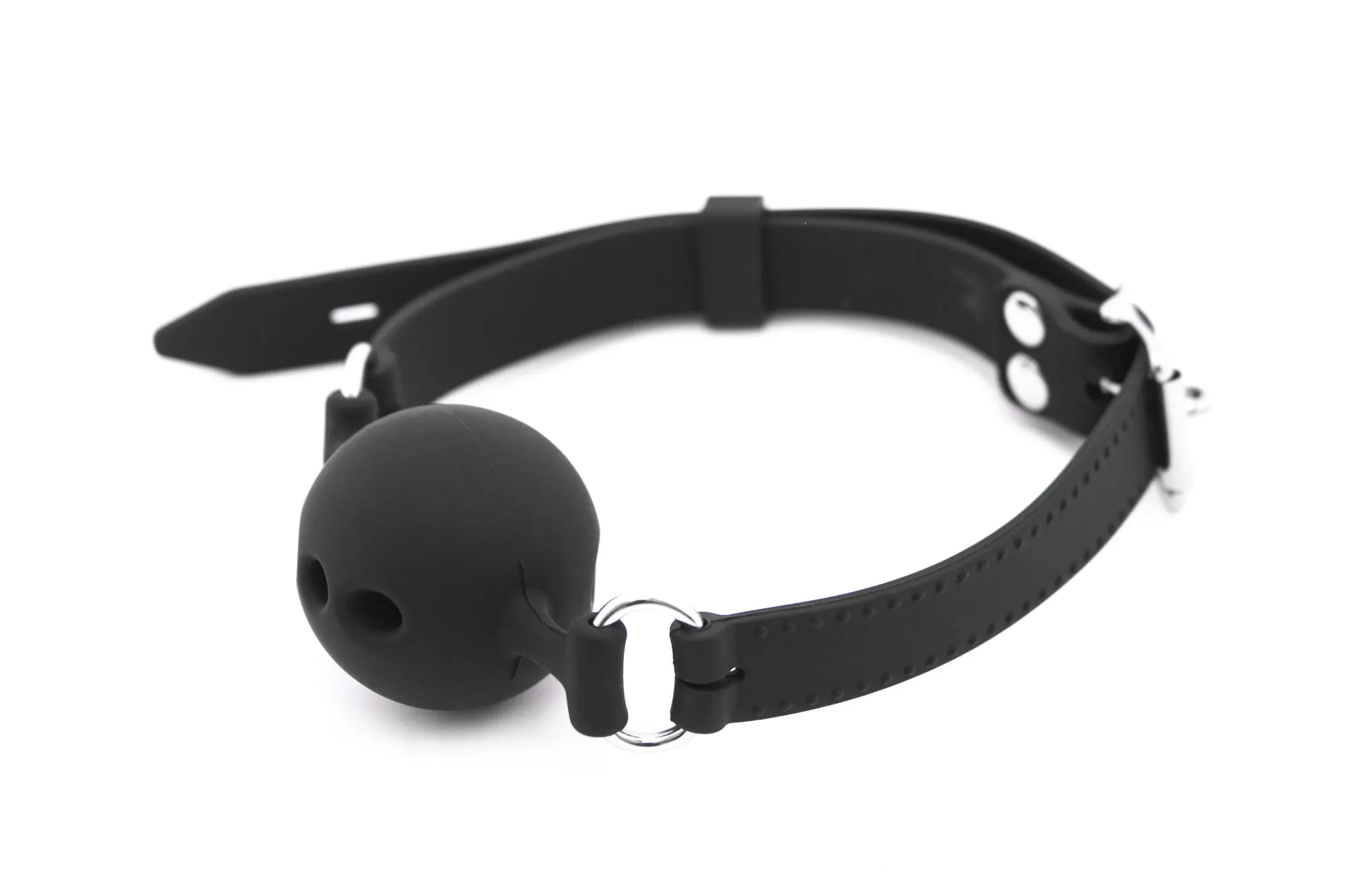 силиконовый кляп, черный в 