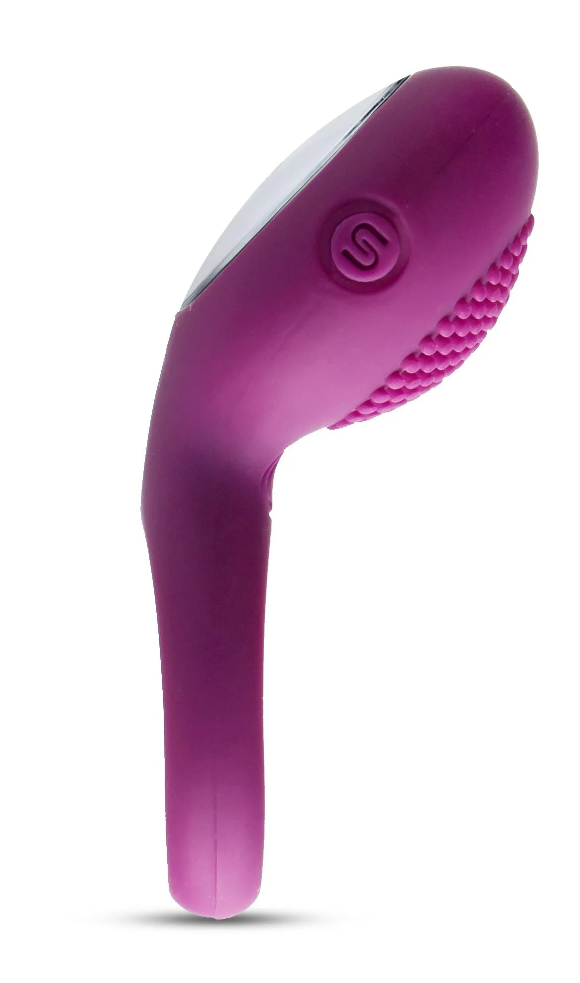 виброкольцо со стимулятором svakom tyler, фиолетовое в 