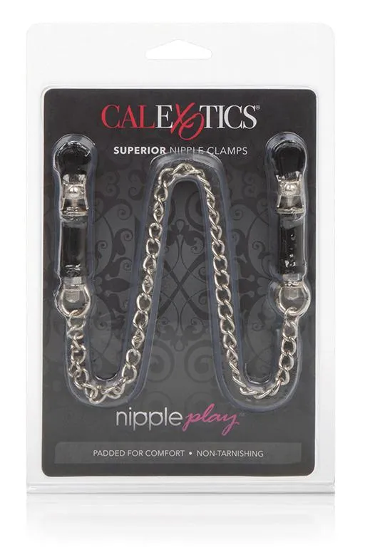 Зажимы на соски Nipple Play® Superior Nipple Clamps - Silver