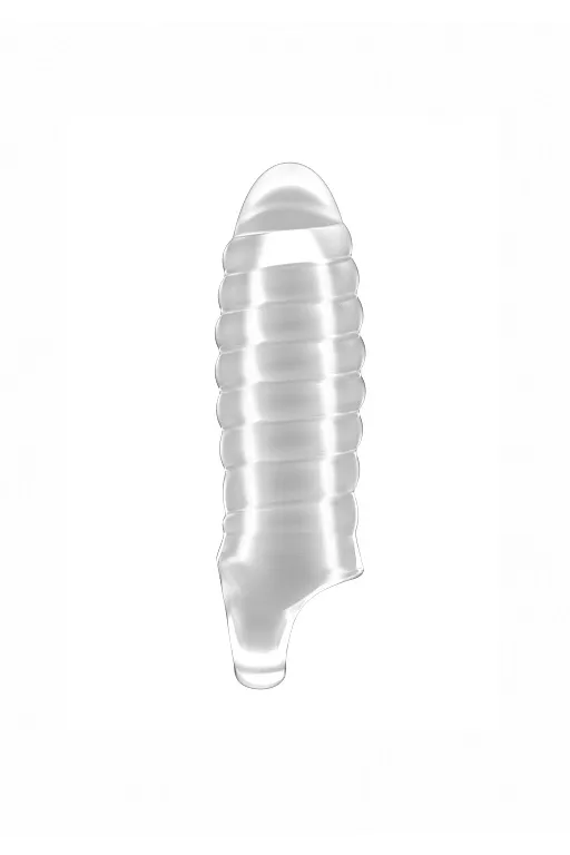 увеличивающая насадка на пенис закрытого типа no.36 - stretchy thick penis extension в 