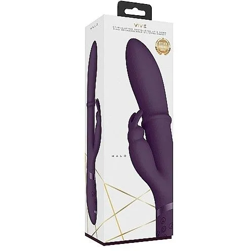 вибромассажёр halo, фиолетовый в 