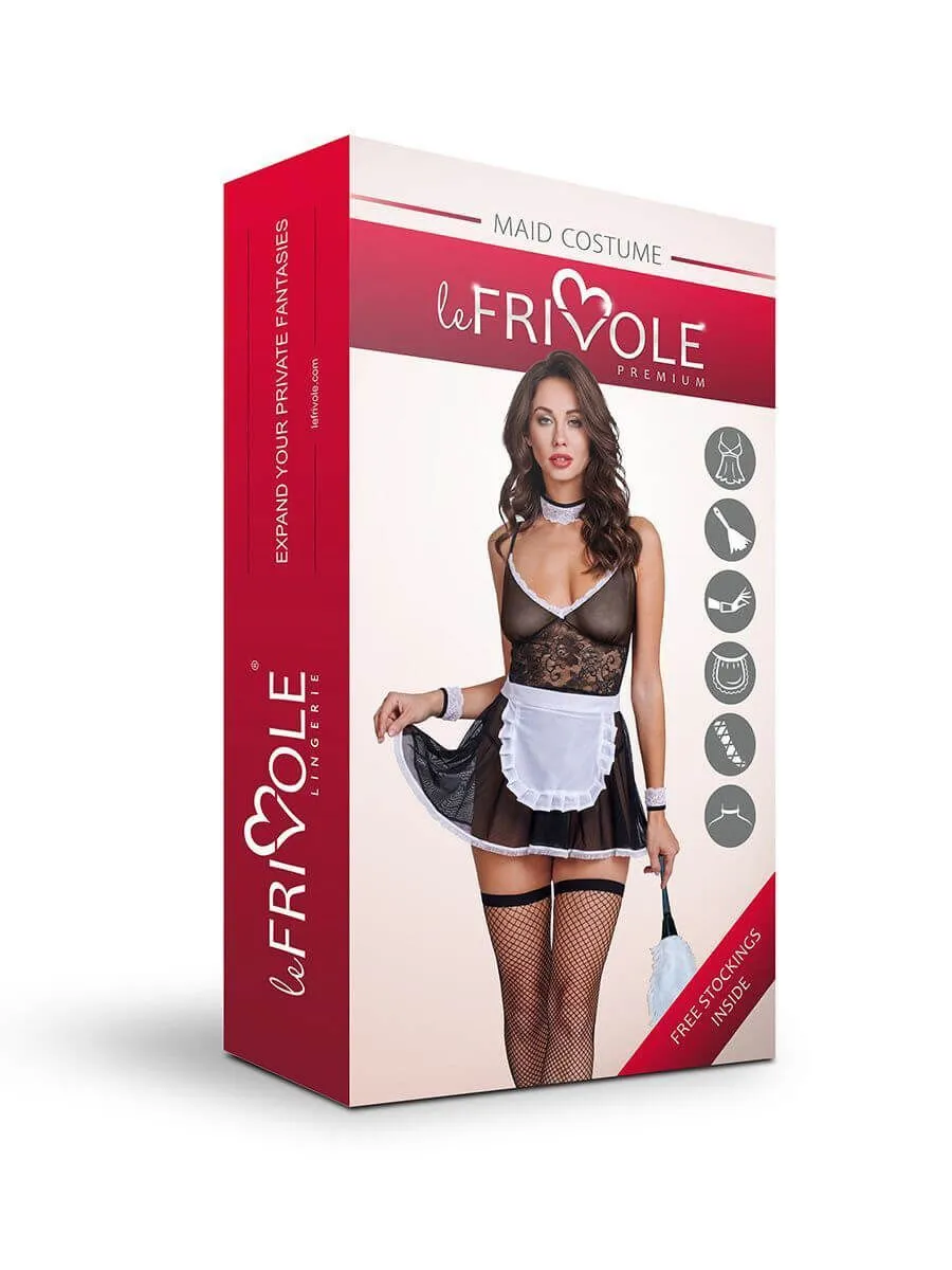 Эротическое костюм откровенной домработницы le frivole в 