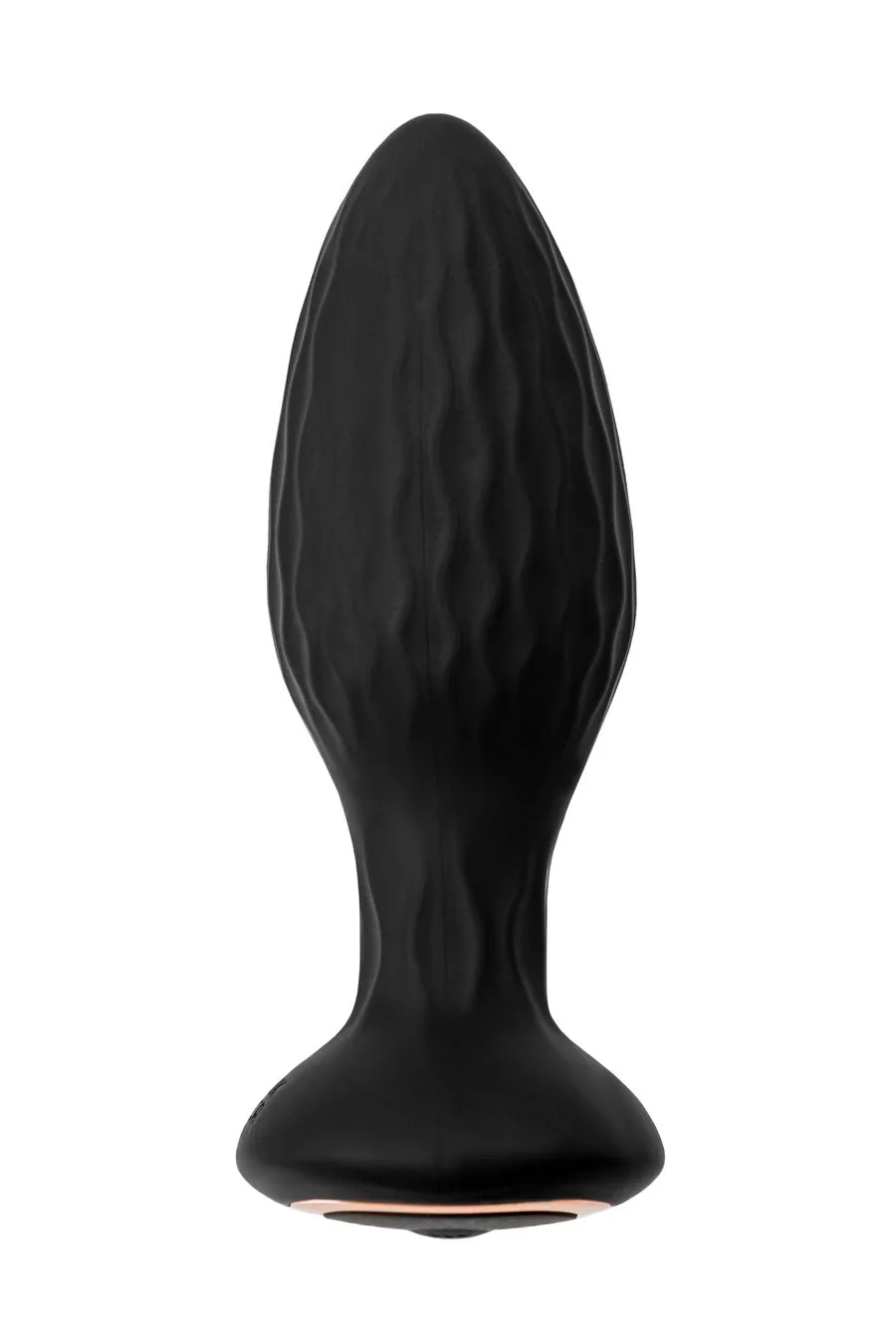 анальная вибровтулка с ротацией popo pleasure tucana, с управлением от приложения и пульта, силикон в 