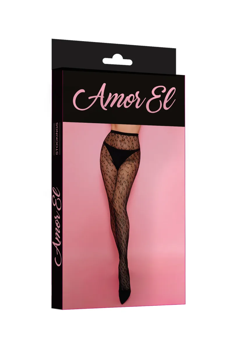 Эротическое колготы c леопардовым рисунком в 