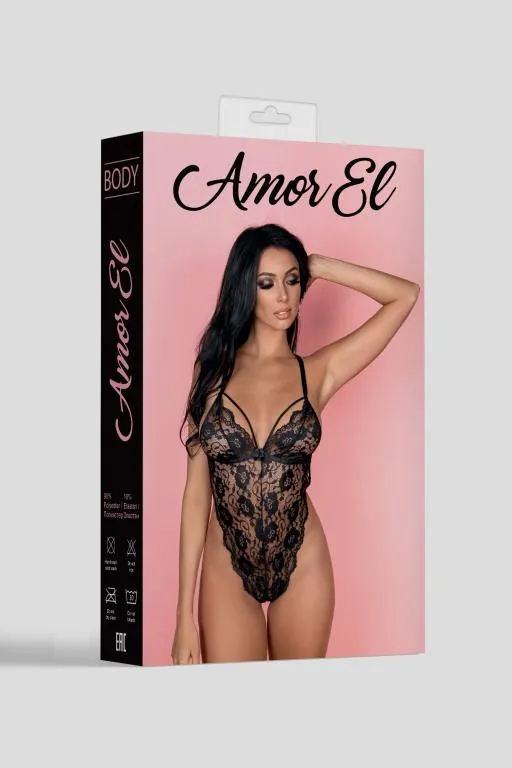 Эротическое открытый боди-комбинезон nelly s/m в 