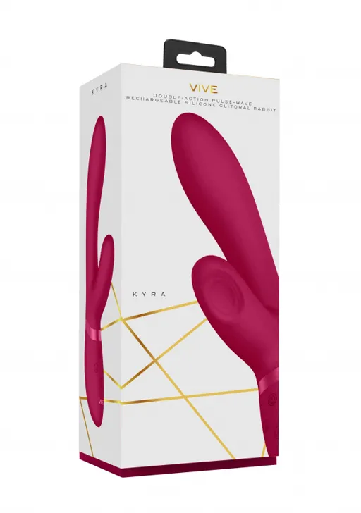Вибромассажер Kyra с функциями "пульсирующее воздействие" и "мгновенный оргазм"