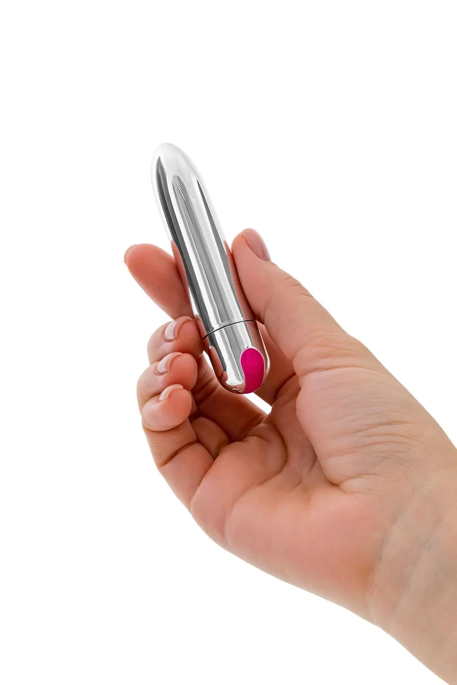 вибропуля a-toys by toyfa liting, 10 режимов вибрации, абс-пластик, серебристый, 9,5 см в 