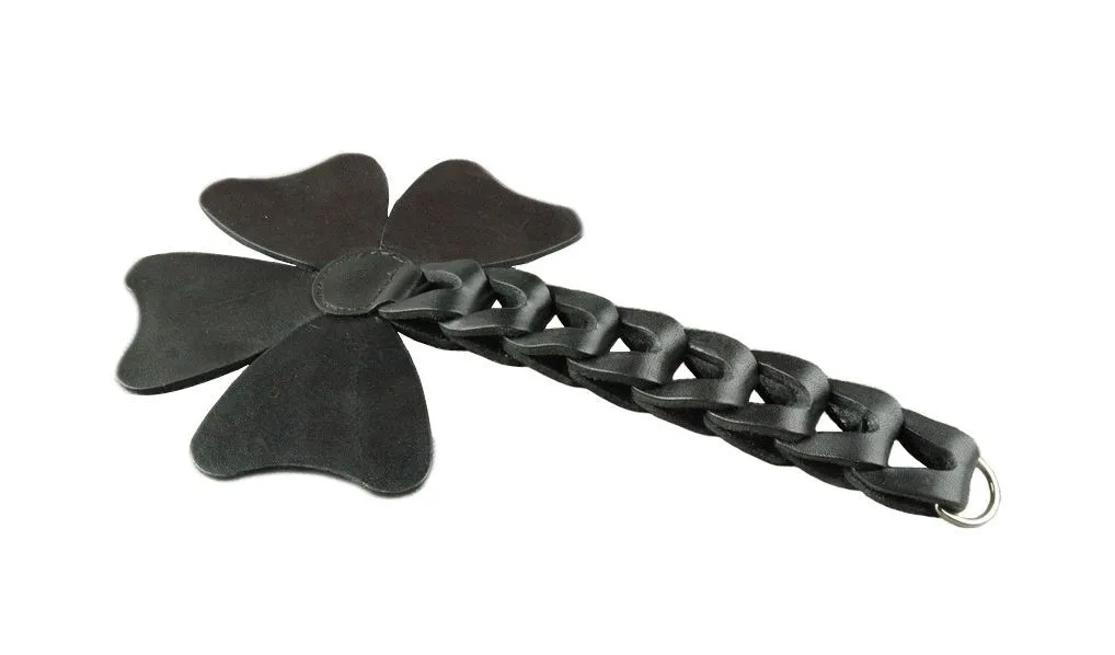 шлепалка beastly четырехлистник, чёрная в 