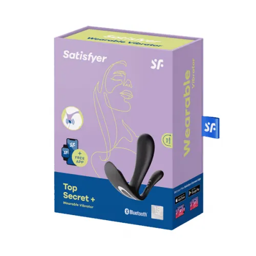 Вибратор Satisfyer Top Secret+ Connect App 003405SA