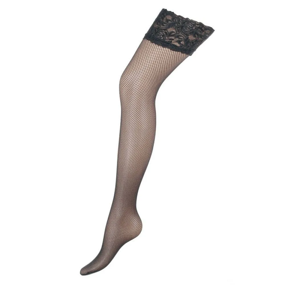 Эротическое чулки в сетку женские charmante cabaret, черные, 1/2 р-р в 