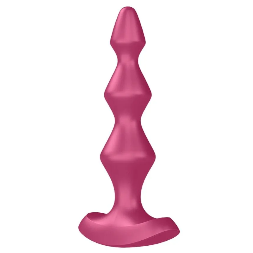 Пробка анальная с вибрацией Satisfyer Lolli Plug 1, красная