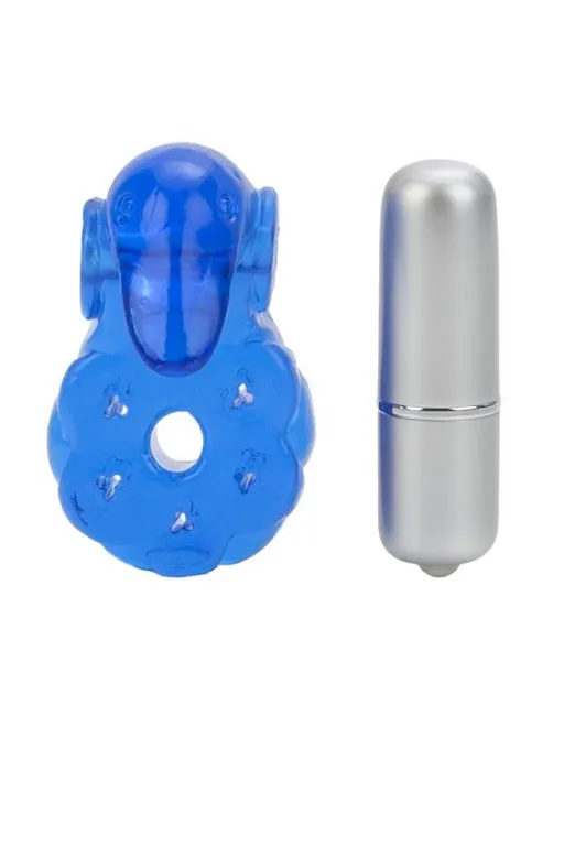 эрекционное кольцо в форме утенка с вибрацией micro vibe arouser duckie в 