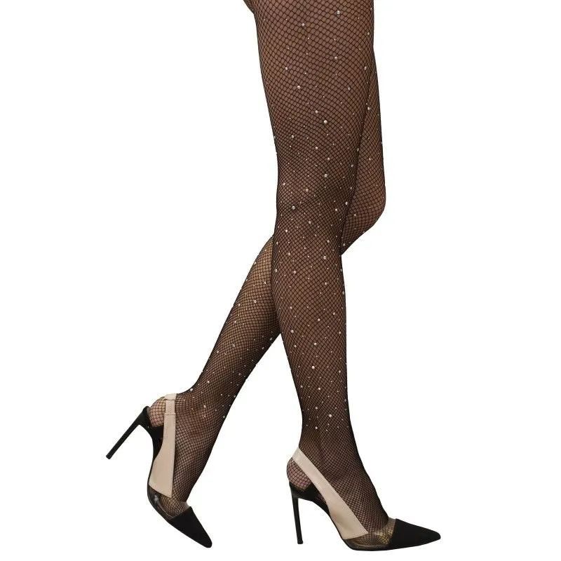 Эротическое колготки со стразами в 