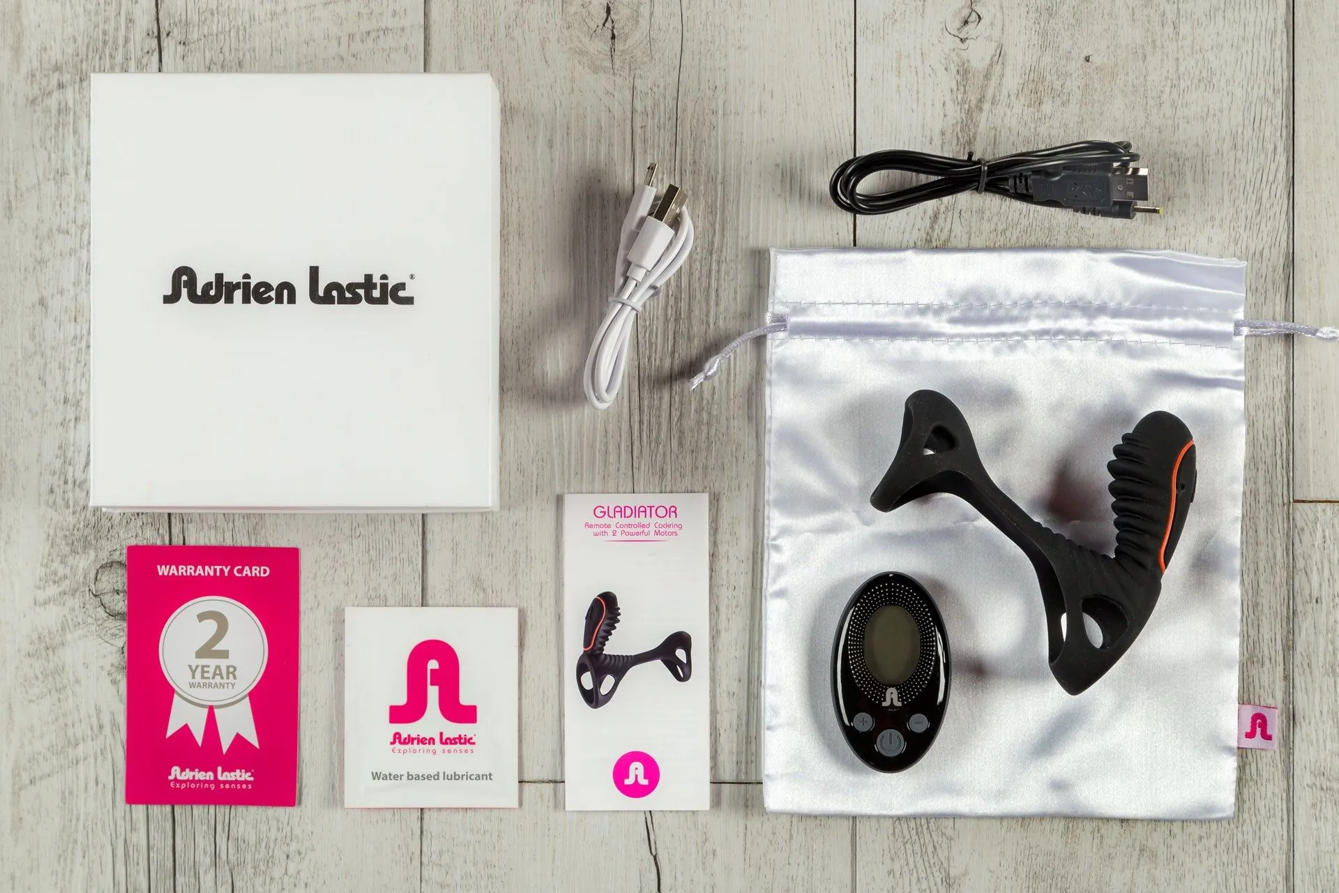 вибронасадка adrien lastic gladiator на ду, чёрная в 