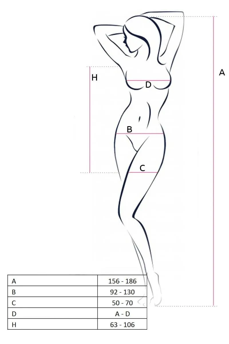 Эротическое платье-сетка lapin rose nicole черное в 