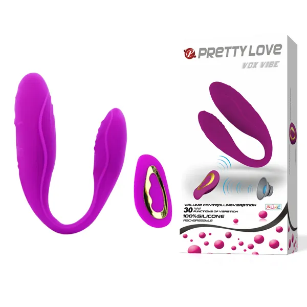 вибратор для двоих с дистанционным управлением  pretty love bi-014210 в 