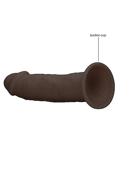 фаллоимитатор без мошонки silicone dildo without balls - 19,2 см. в 