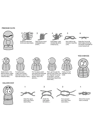 веревка для связывания thick bondage rope 10 м. в 