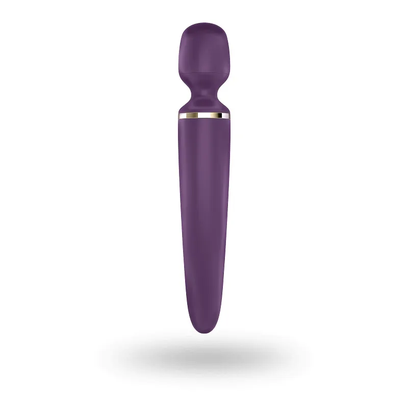 вибромассажер satisfyer wand-er woman (purple/gold) 001210sa в 