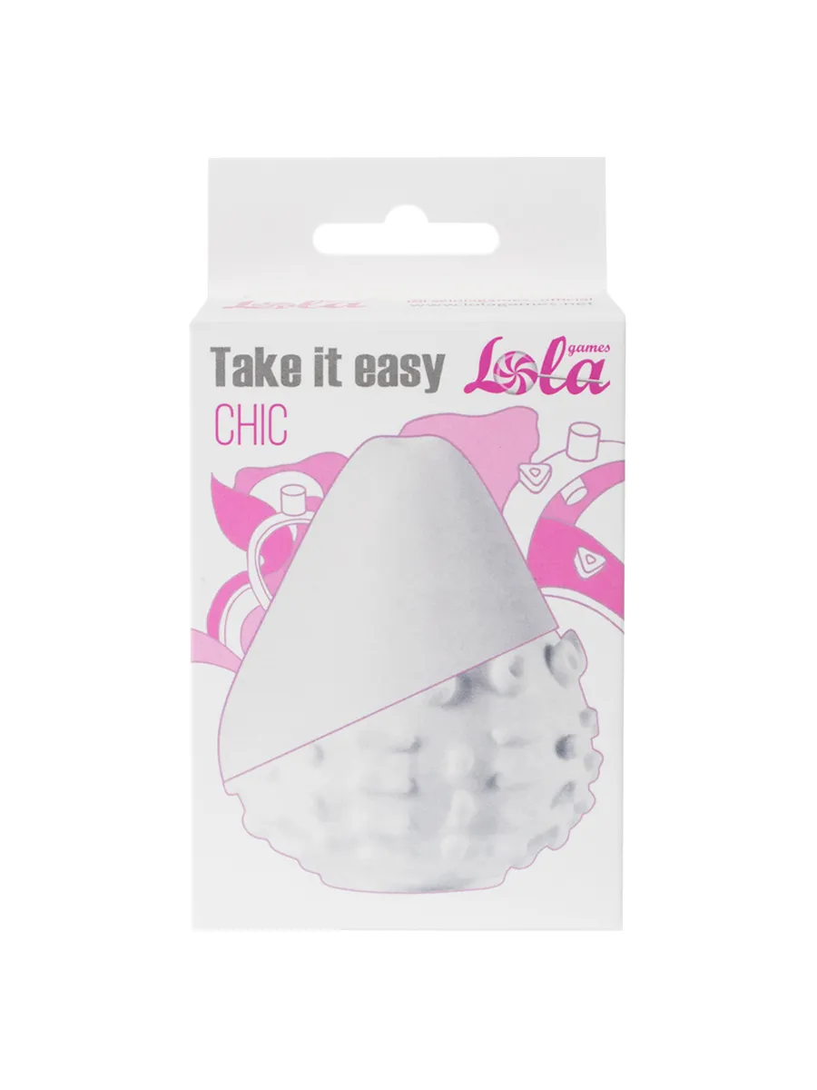мастурбатор take it easy chic white 9022-01lola в 
