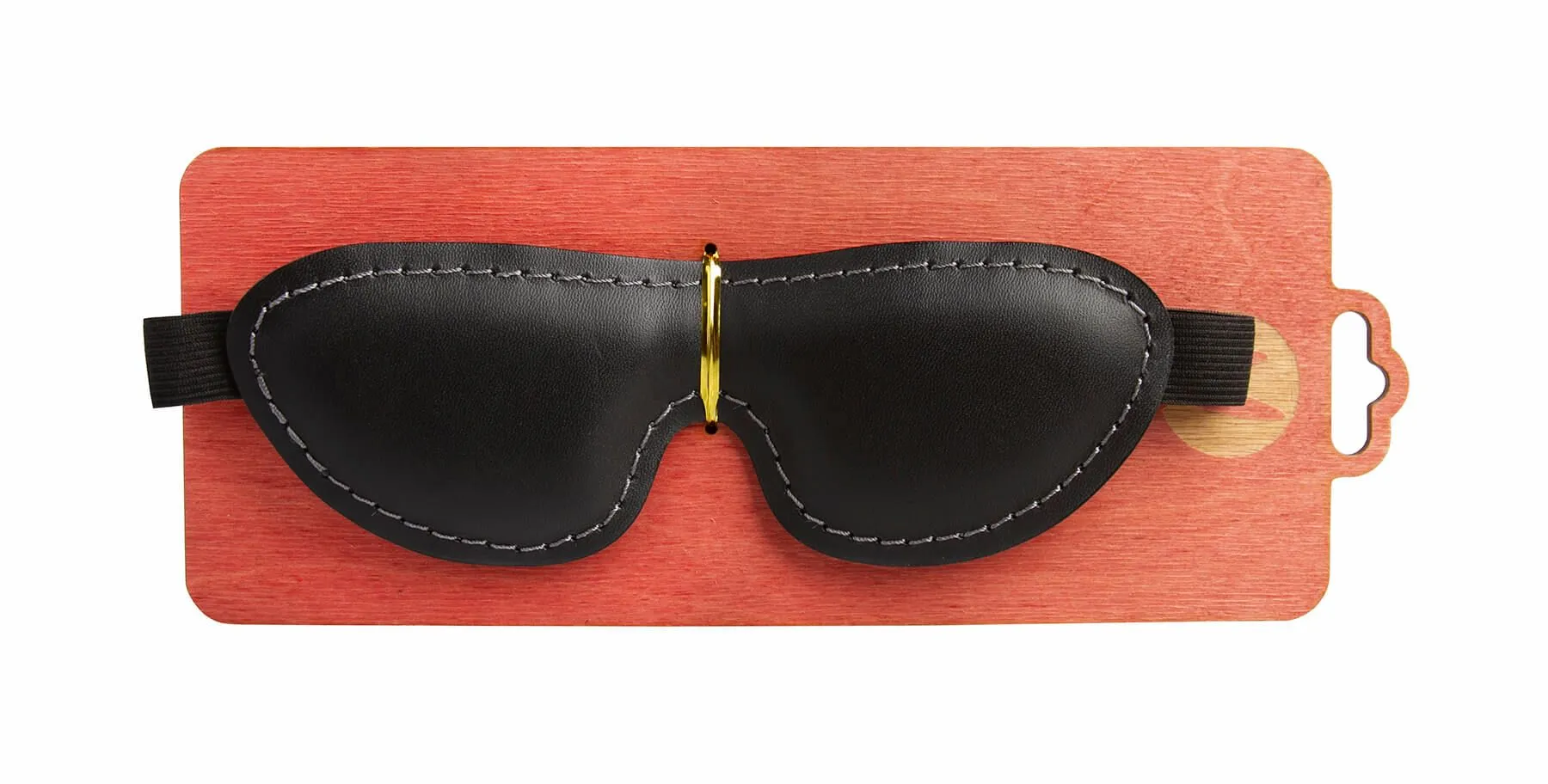 маска закрытая pinkrabbit овальная, черная в 