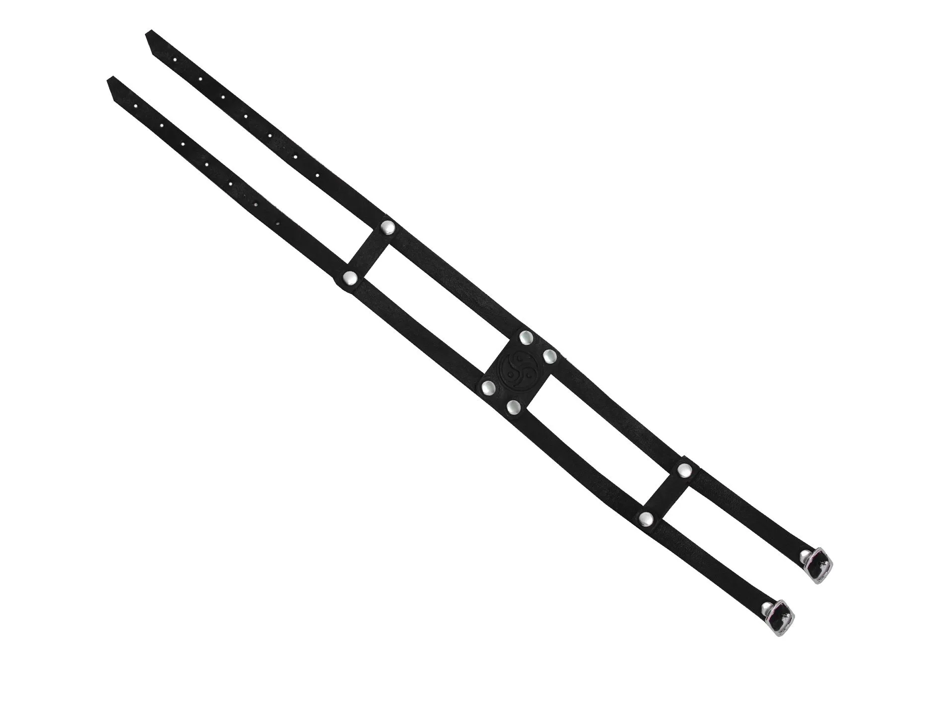 ошейник трискель, чёрный в 