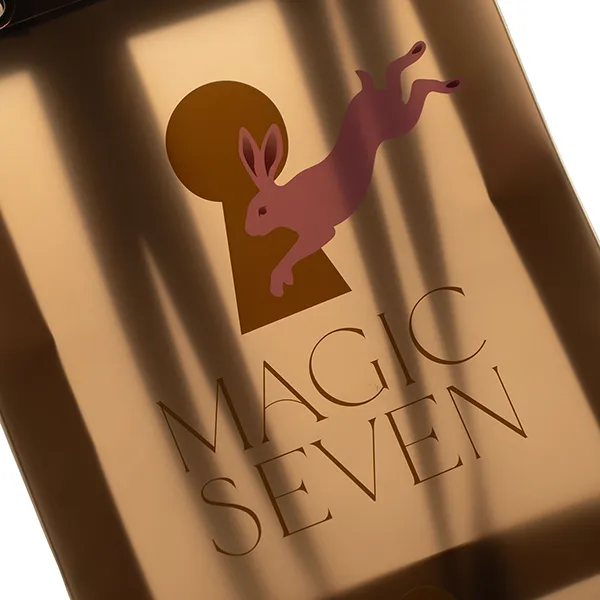 сумка-шопер pinkrabbit из пвх, с принтом в 