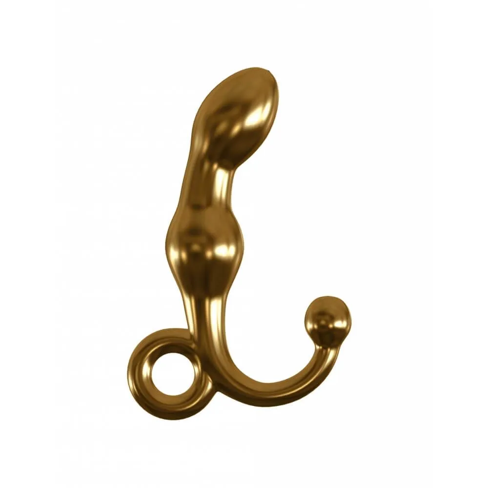 стимулятор pipedream icicles gold edition g08, с вибрацией, золото в 