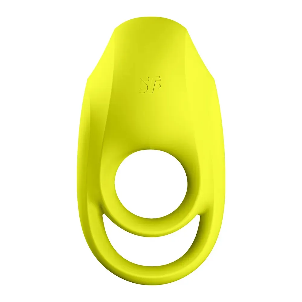 эрекционное кольцо satisfyer spectacular duo, жёлтое в 