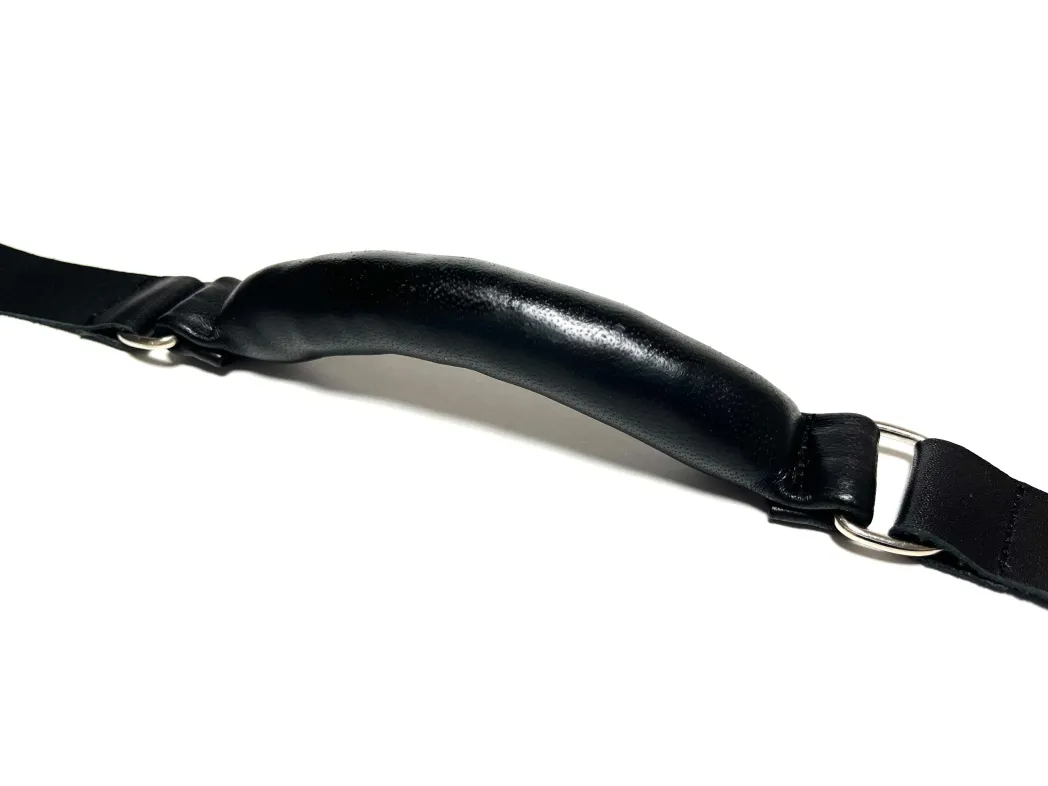 гибкий кляп-трензель кожаный 60009ars в 