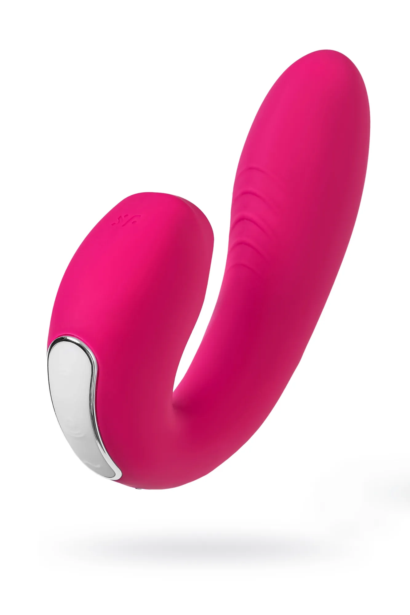 Вибратор Satisfyer Sunray, с вакуум-волновым стимулятором, силикон, розовый, 15 см