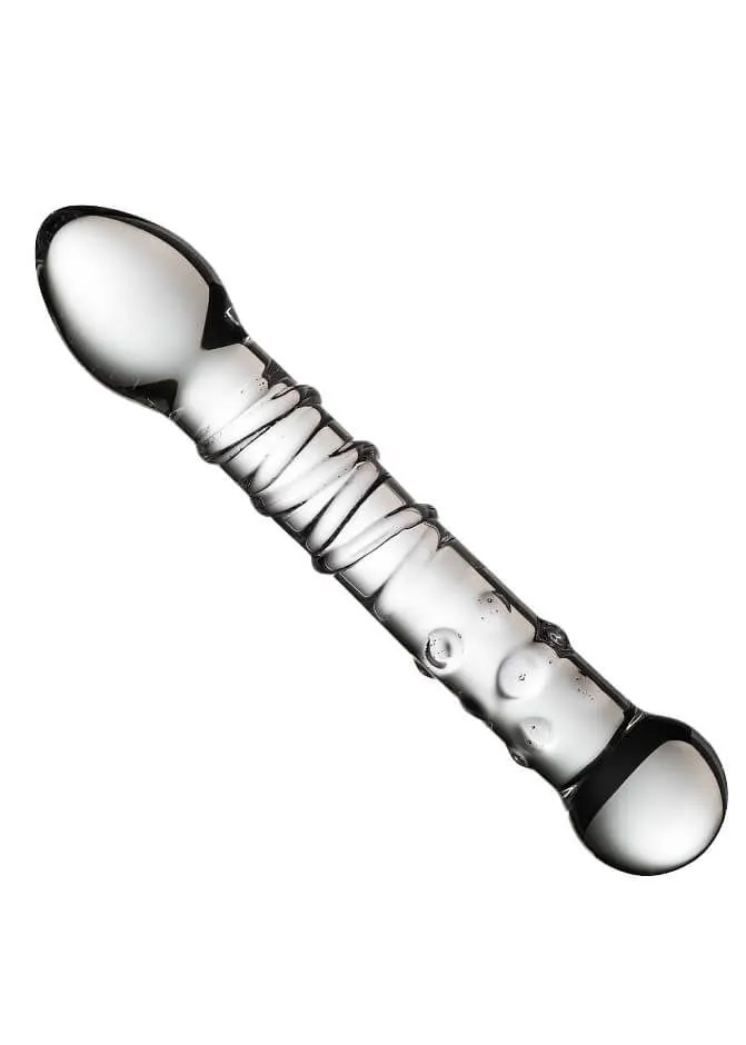 Стеклянный фаллоимитатор №87