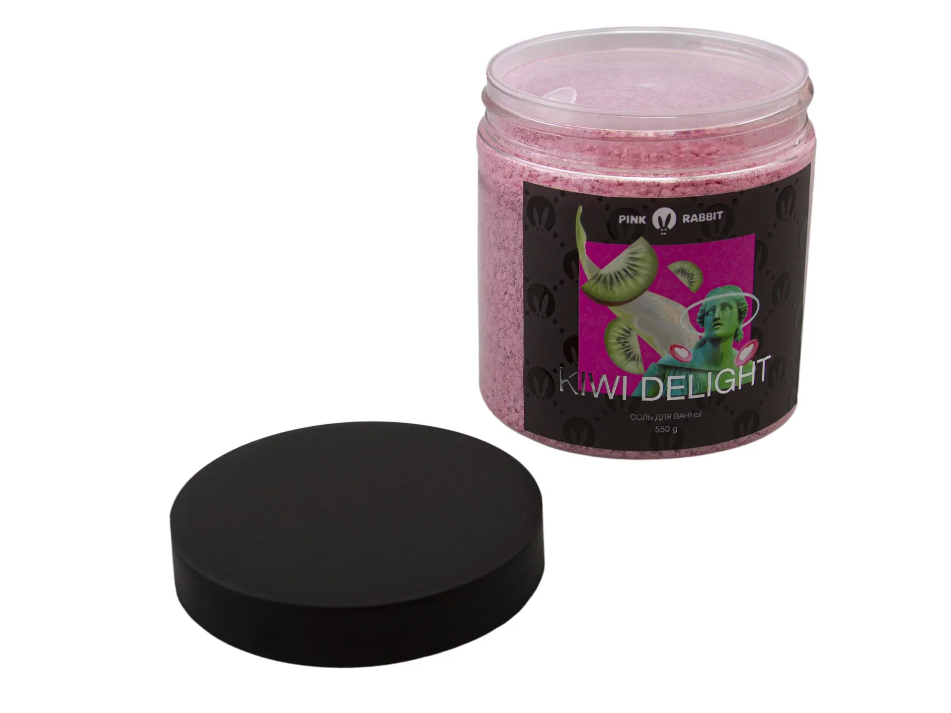 соль для ванны pinkrabbit kiwi delight, 550 г в 