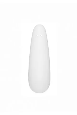 вакуумный массажер с вибрацией satisfyer curvy 2 plus white 001876sa в 