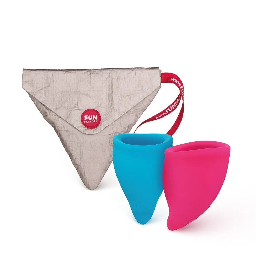 менструальная чаша fun factory fun cup size a, 2 шт в 