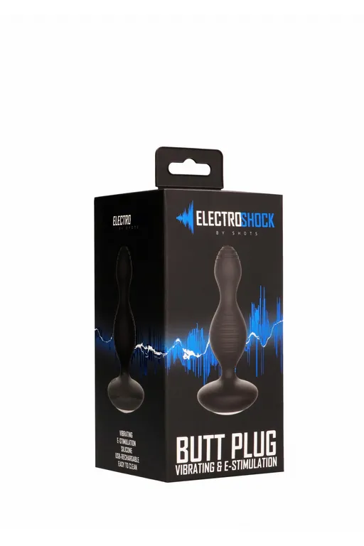 анальная пробка с электростимуляцией buttplug shots electroshock в 