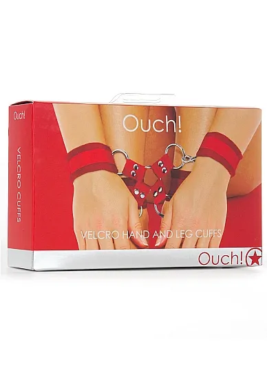 Крестообразные наручники (оковы, фиксаторы) для рук и ног Velcro hand and leg cuffs