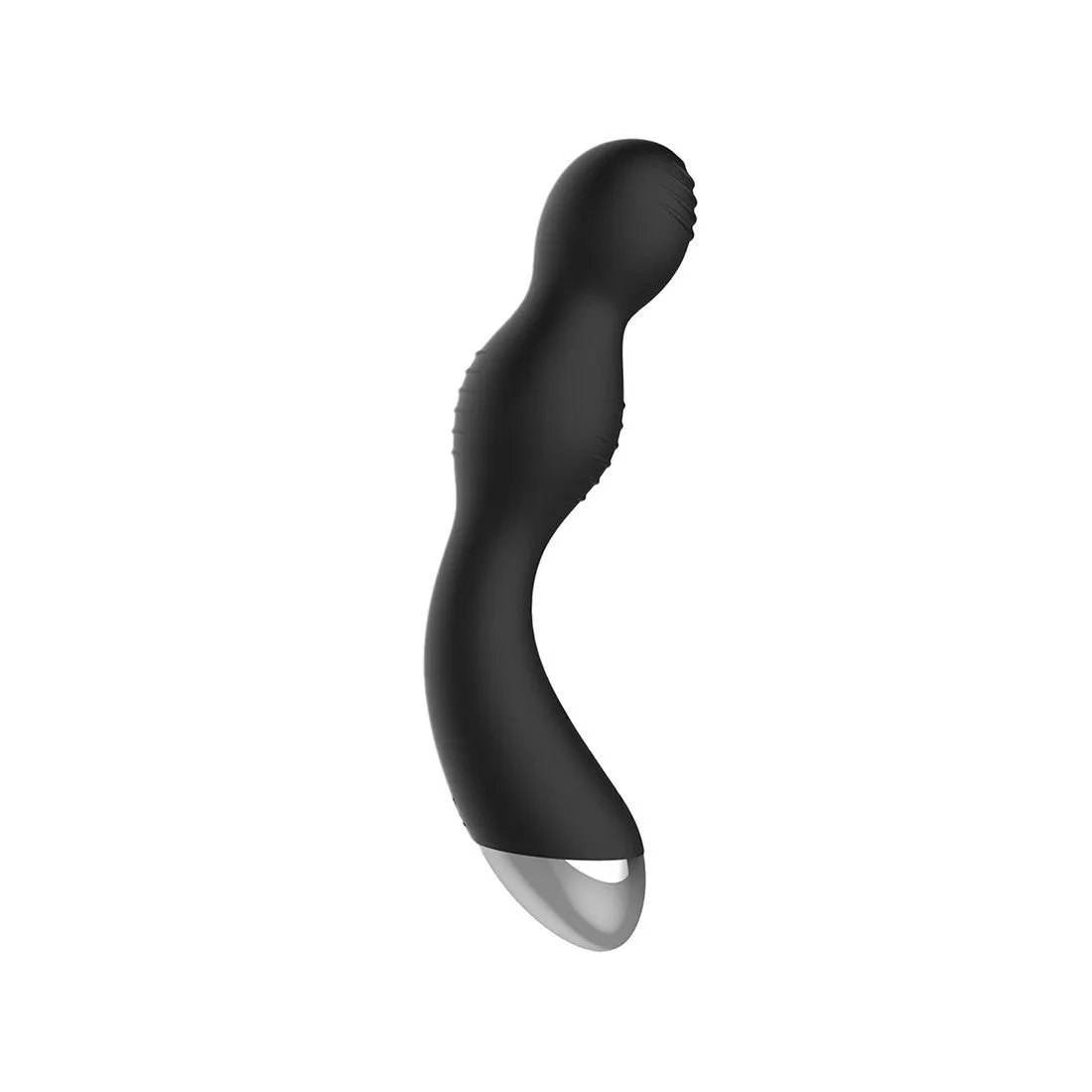 Вибратор с электростимуляцией Shots Media Electroshock G-P Spot, чёрный