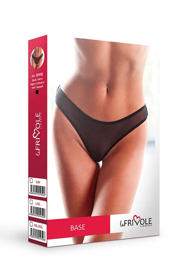 Эротическое базовые трусики стринги из сетки le frivole base в 