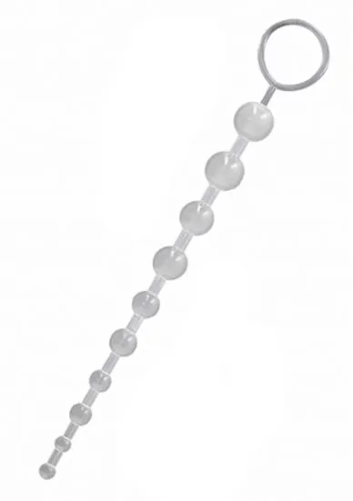 анальная цепочка, прозрачная в 