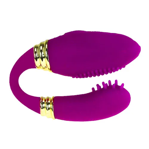 вибратор для двоих  pretty love purple bi-014125 в 