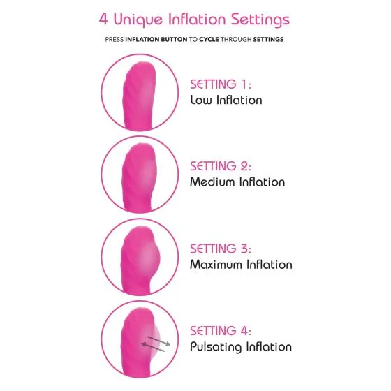 надувной вибромассажер insatiable g inflatable g-wand в 